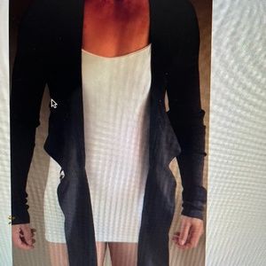 Vintage Lululemon Black Sweater Wrap Size 8 HARD TO FIND